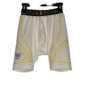 Under Armour UA Boys Baseball Padded Sliding Compression Short size YLG